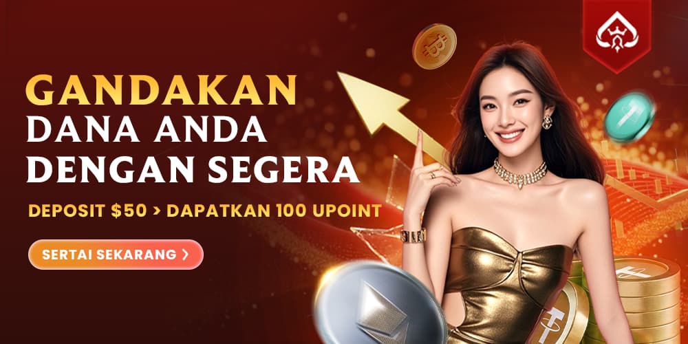 UF9 (Kripto) Deposit 50 U Dapat 50 U Serta-Merta